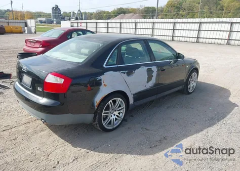 2002 Audi A4 3.0 из США, поврежденный, VIN WAULT68E62A312583